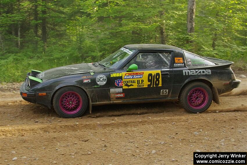 John Gusmano's Mazda RX-7 on SS7, Sand Rd. Long.