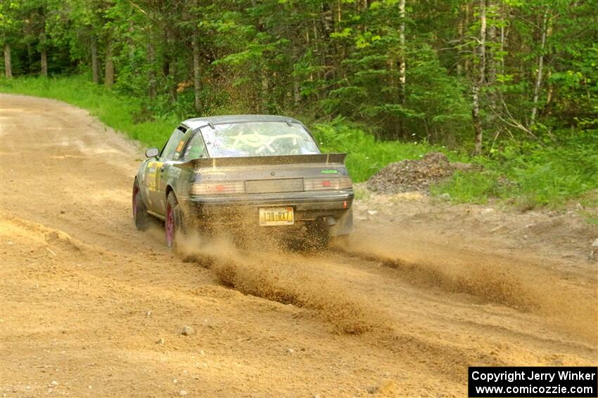 John Gusmano's Mazda RX-7 on SS7, Sand Rd. Long.