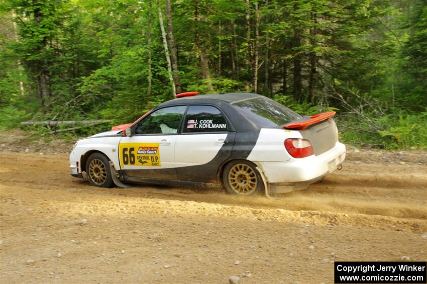 Jason Cook / Tim Kohlmann Subaru Impreza on SS7, Sand Rd. Long.
