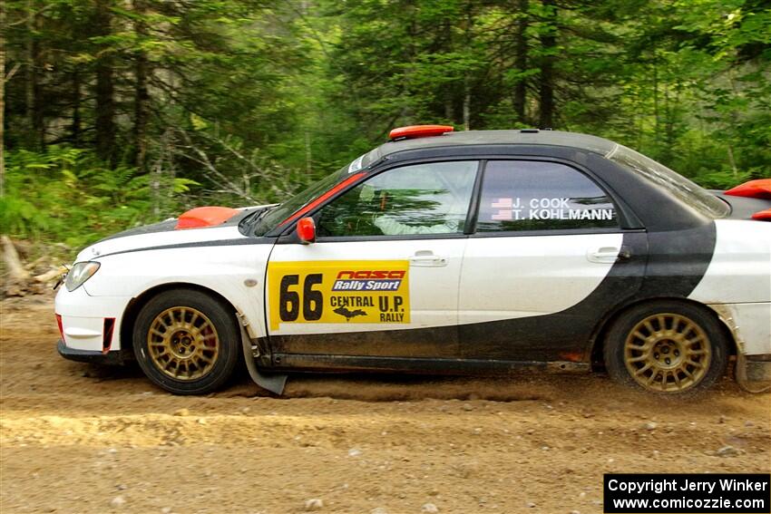 Jason Cook / Tim Kohlmann Subaru Impreza on SS7, Sand Rd. Long.