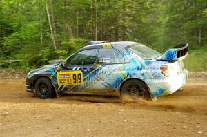 Matt James / Jackie James Subaru Impreza on SS7, Sand Rd. Long.