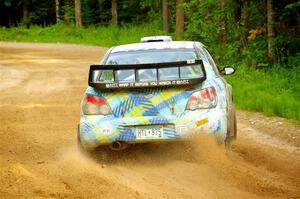 Matt James / Jackie James Subaru Impreza on SS7, Sand Rd. Long.