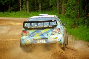 Matt James / Jackie James Subaru Impreza on SS7, Sand Rd. Long.