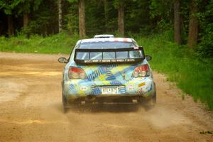 Matt James / Jackie James Subaru Impreza on SS7, Sand Rd. Long.