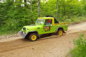 Mike Purzycki / Matt Wernette Jeep Scrambler on SS7, Sand Rd. Long.