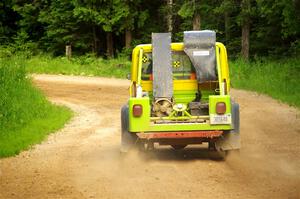 Mike Purzycki / Matt Wernette Jeep Scrambler on SS7, Sand Rd. Long.