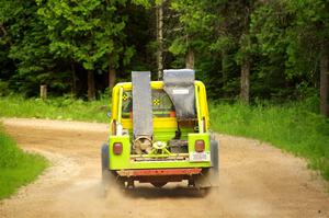 Mike Purzycki / Matt Wernette Jeep Scrambler on SS7, Sand Rd. Long.