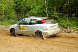 Srikanth Nayini / Boyd Smith Ford Focus SVT on SS7, Sand Rd. Long.