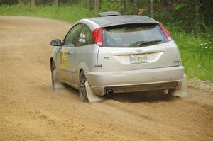 Srikanth Nayini / Boyd Smith Ford Focus SVT on SS7, Sand Rd. Long.