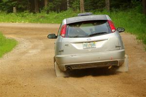 Srikanth Nayini / Boyd Smith Ford Focus SVT on SS7, Sand Rd. Long.