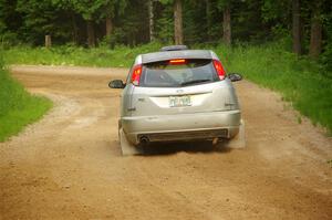 Srikanth Nayini / Boyd Smith Ford Focus SVT on SS7, Sand Rd. Long.