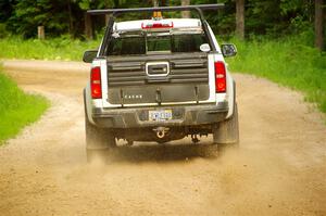 A Chevy Colorado ZR2 Pickup sweeps SS7, Sand Rd. Long.