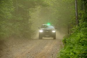 A Chevy Silverado ZR1 Pickup sweeps SS7, Sand Rd. Long.