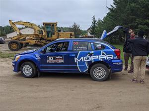 Karen Jankowski / Jack Gillow-Wiles Dodge Caliber SRT-4 in the line for tech inspection.