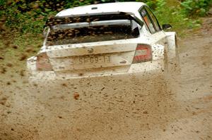 Ryan Booth / Andy Hayes Škoda Fabia on SS1, Steamboat I.