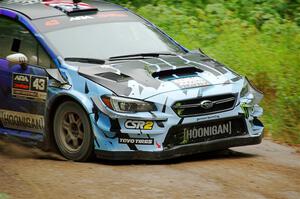 Ken Block / Alex Gelsomino Subaru WRX STi on SS1, Steamboat I.