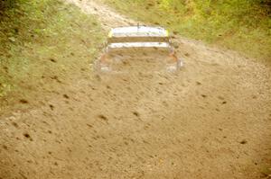 Travis Pastrana / Rhianon Gelsomino Subaru WRX STi on SS1, Steamboat I.