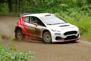 Tom Williams / Hannah McKillop Ford Fiesta R5 on SS1, Steamboat I.