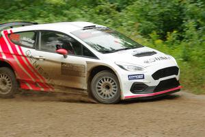 Tom Williams / Hannah McKillop Ford Fiesta R5 on SS1, Steamboat I.