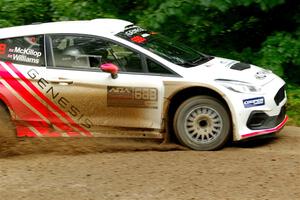 Tom Williams / Hannah McKillop Ford Fiesta R5 on SS1, Steamboat I.