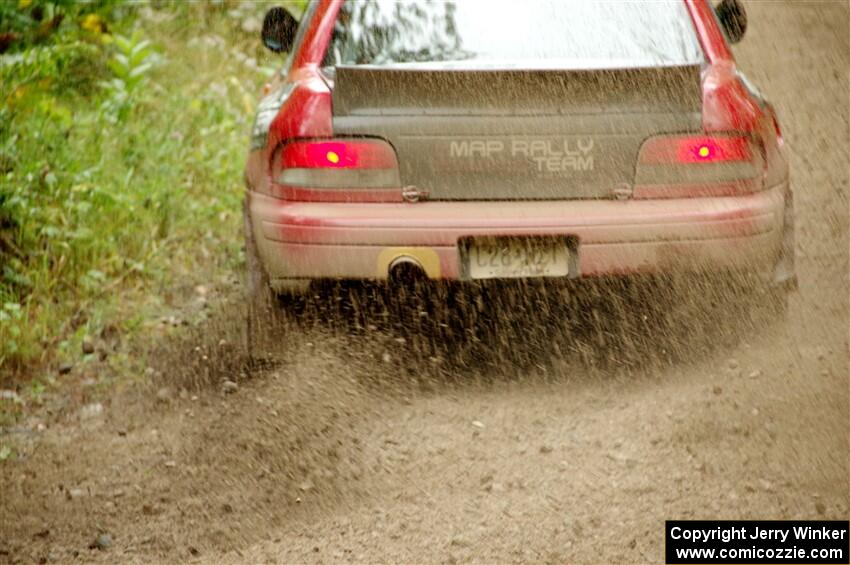 Mark Piatkowski / Claudia Barbera-Pullen Subaru Impreza 2.5RS on SS1, Steamboat I.
