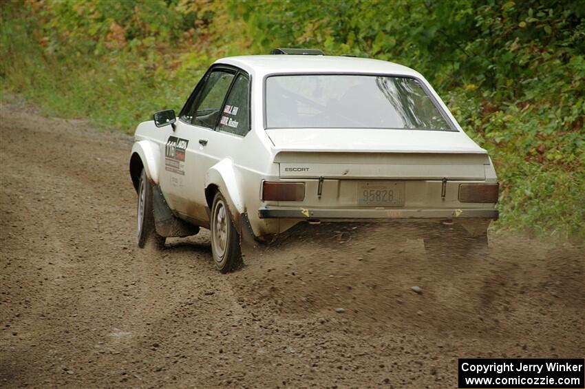 John Hill / Rebecca Ruston Ford Escort Mk II on SS1, Steamboat I.