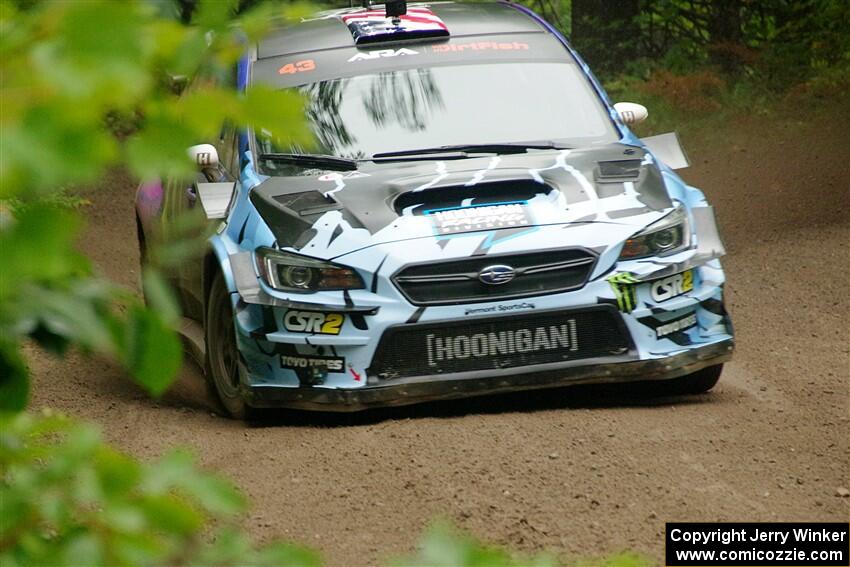 Ken Block / Alex Gelsomino Subaru WRX STi on SS5, Steamboat II.