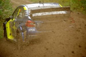 Travis Pastrana / Rhianon Gelsomino Subaru WRX STi on SS5, Steamboat II.