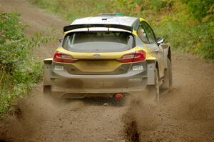 John Coyne / Nick Dobbs Ford Fiesta R5 on SS5, Steamboat II.