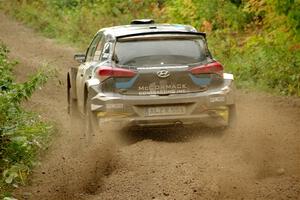 Enda McCormack / Liam McCormack Hyundai i20 R5 on SS5, Steamboat II.