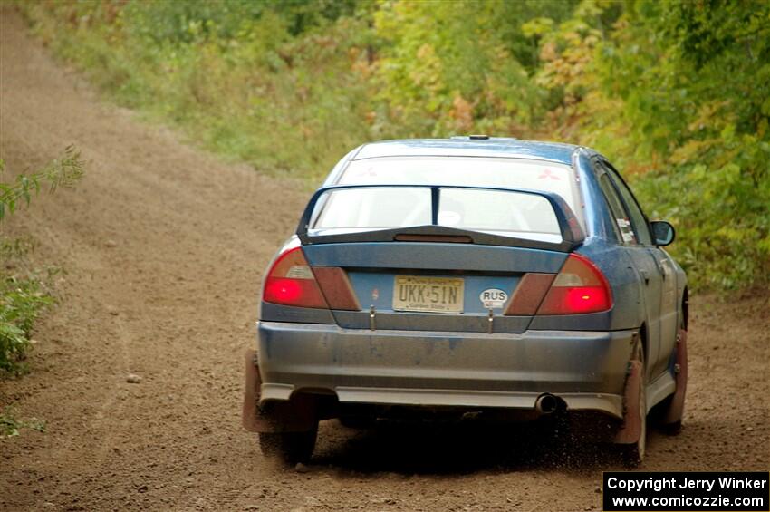 Dmitri Kishkarev / Keegan Helwig Mitsubishi Lancer Evo IV on SS5, Steamboat II.