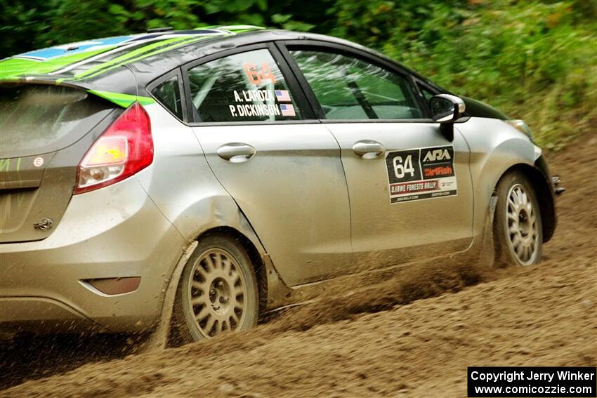 Paul Dickinson / Alison LaRoza Ford Fiesta on SS5, Steamboat II.