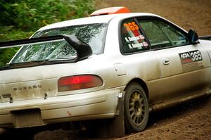 Richard Donovan / Greg Donovan Subaru Impreza on SS5, Steamboat II.