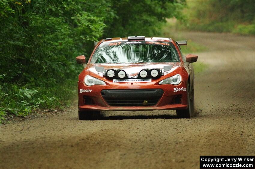 Derik Nelson / Jason Grahn Subaru BRZ on SS8, Refuge II.