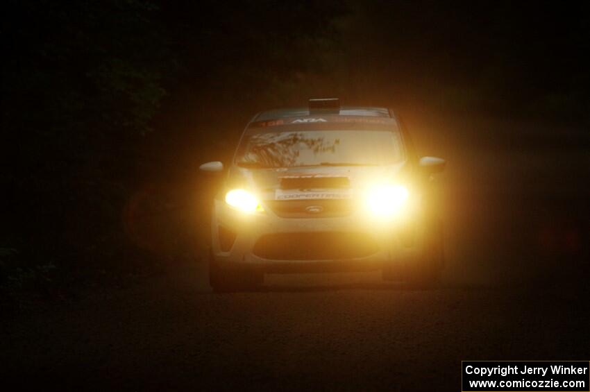 Spencer Sherman / Boyd Smith Ford Fiesta R2 on SS8, Refuge II.