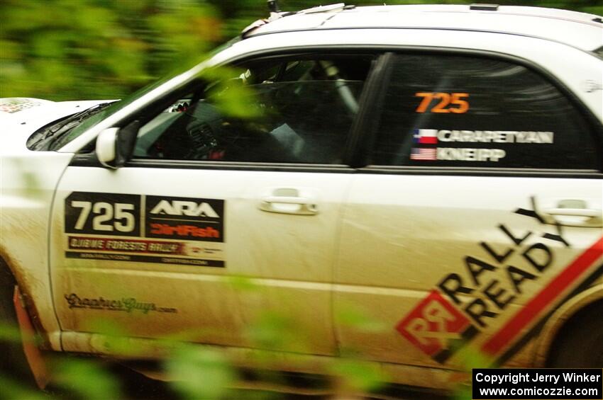 Dave Carapetyan / Adam Kneipp Subaru WRX STi on SS9, Height O' Land I.