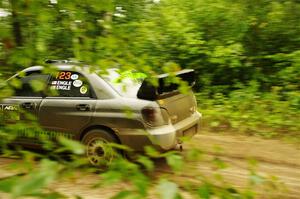 Mike Engle / Morgan Engle Subaru WRX STi on SS9, Height O' Land I.