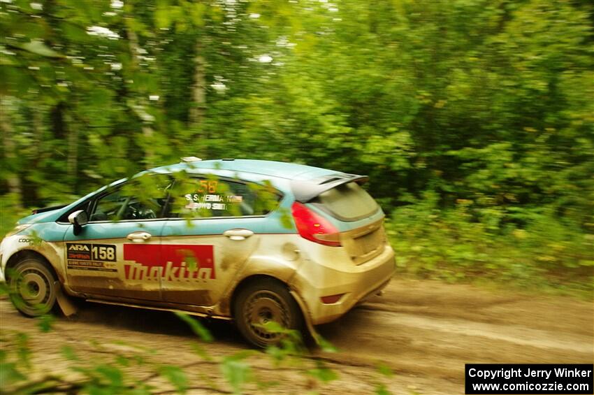Spencer Sherman / Boyd Smith Ford Fiesta R2 on SS9, Height O' Land I.