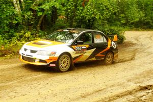 Kyle Tilley / Tim Whitteridge Mitsubishi Lancer Evo VIII on SS9, Height O' Land I.