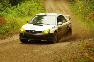 Dave Carapetyan / Adam Kneipp Subaru WRX STi on SS11, Anchor-Mattson.