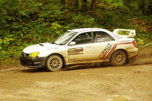 Dave Carapetyan / Adam Kneipp Subaru WRX STi on SS11, Anchor-Mattson.
