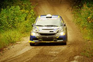 Gary Donoghue / Stephen Joyce Mitsubishi Lancer Evo IX on SS11, Anchor-Mattson.
