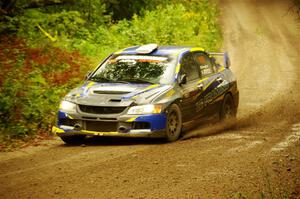 Gary Donoghue / Stephen Joyce Mitsubishi Lancer Evo IX on SS11, Anchor-Mattson.