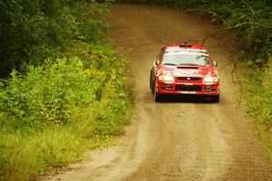 Ele Bardha / Corrina Roshea Subaru WRX STi on SS11, Anchor-Mattson.