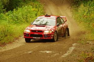 Ele Bardha / Corrina Roshea Subaru WRX STi on SS11, Anchor-Mattson.