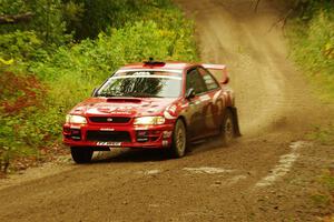 Ele Bardha / Corrina Roshea Subaru WRX STi on SS11, Anchor-Mattson.
