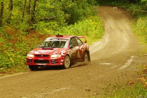 Ele Bardha / Corrina Roshea Subaru WRX STi on SS11, Anchor-Mattson.