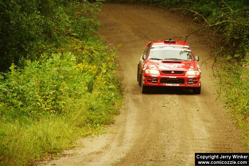 Ele Bardha / Corrina Roshea Subaru WRX STi on SS11, Anchor-Mattson.