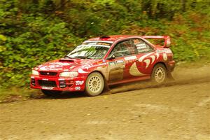 Ele Bardha / Corrina Roshea Subaru WRX STi on SS11, Anchor-Mattson.