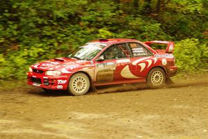 Ele Bardha / Corrina Roshea Subaru WRX STi on SS11, Anchor-Mattson.